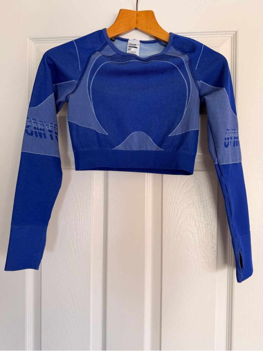 Gymshark Cropped Long Sleeve Size S